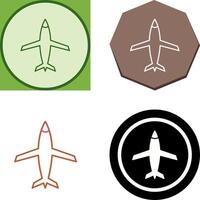 diseño de icono de avión vector