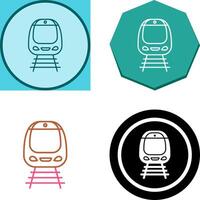 Train Icon Design vector