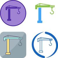 Crane Icon Design vector