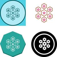 Unique Reputation Management Icon Design vector