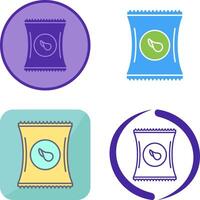 Chips Icon Design vector