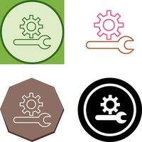 Unique Technical Support Icon Design vector