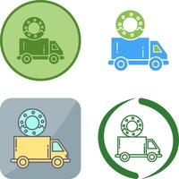 Delivery Truck Icon Design vector