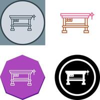 Work Bench Icon Design vector