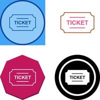 Tickets Icon Design vector