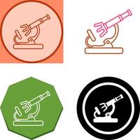 Microscope Icon Design vector