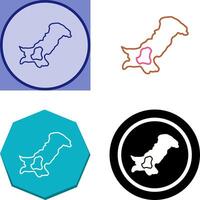 Map Icon Design vector
