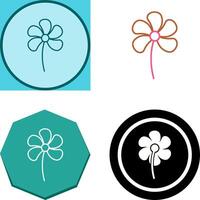 Small flowers Icon Design vector