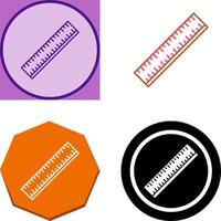 Ruler Icon Design vector