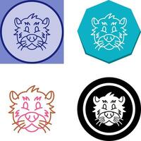 Otter Icon Design vector