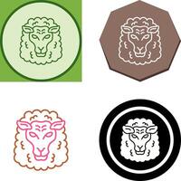 Sheep Icon Design vector