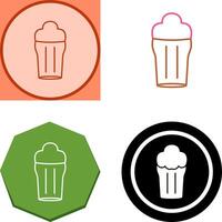 Pint of Beer Icon Design vector