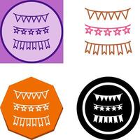 Garlands Icon Design vector