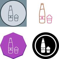 cerveza icono diseño vector