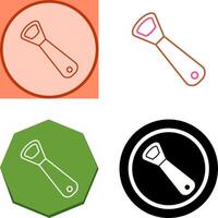 Bottle Opener Icon Design vector