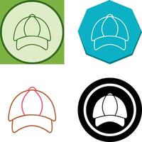 P Cap Icon Design vector