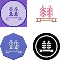 Wheat Icon Design vector