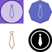 Tie Icon Design vector