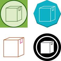 diseño de icono de caja vector