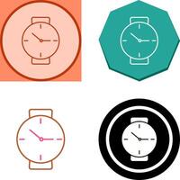 Wrist Watch Icon Design vector