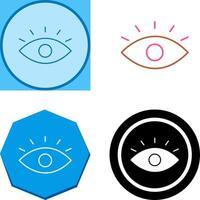 Eye Icon Design vector