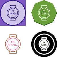 Sports Watch Icon Design vector