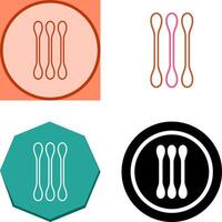 Cotton Bud Icon Design vector