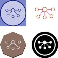 Nodes Icon Design vector