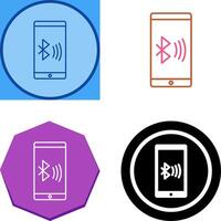 Connected Device Icon Design vector