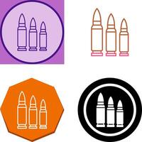 Bullets Icon Design vector