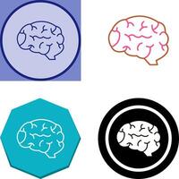 Brain Icon Design vector