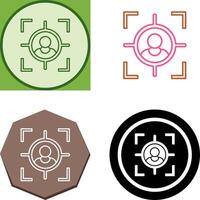 Target Icon Design vector