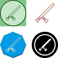 Baton Icon Design vector