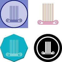 Column Icon Design vector