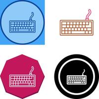 diseño de icono de teclado vector