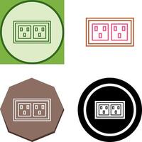 Socket Icon Design vector