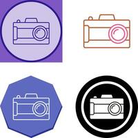 Digital Camera Icon Design vector