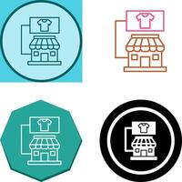 Store Icon Design vector