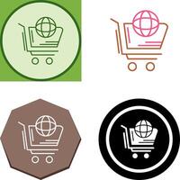 World Shopping Icon Design vector