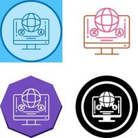 Language Icon Design vector