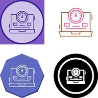 Speedometer Icon Design vector