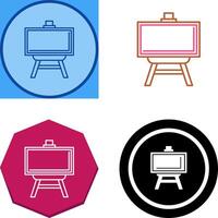 Easel Icon Design vector