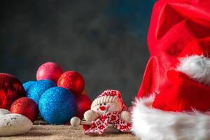 Christmas decoration background photo