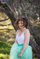 Beautiful girl posing on the beach. Gold Coast, Australia, Queensland photo