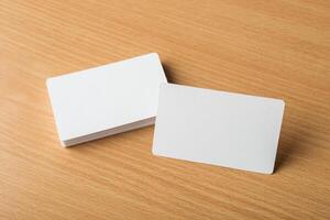 Business cards blank mockup - template photo