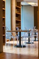 Interior of a fashion wine shop photo