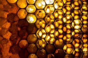 Honeycomb close up photo