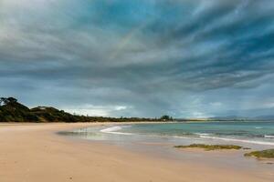 amanecer a Byron bahía, nsw, Australia foto