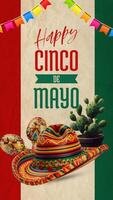 instagram story cinco de mayo for social media  template