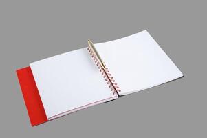 The stylish notebook for business photo